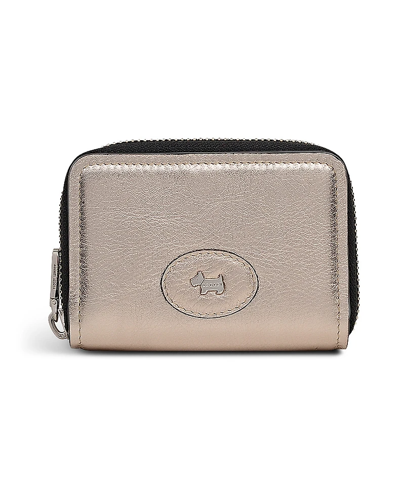 Radley London Heath Crescent Metallic Zip Around Wallet