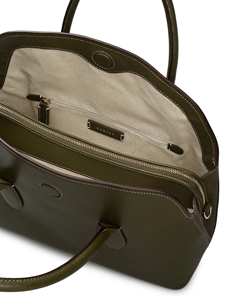Radley London Liverpool Gardens Large Ziptop Grab Satchel Bag