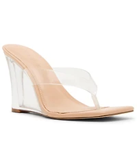 Steve Madden Women's Katrine Wedge Thong Sandals