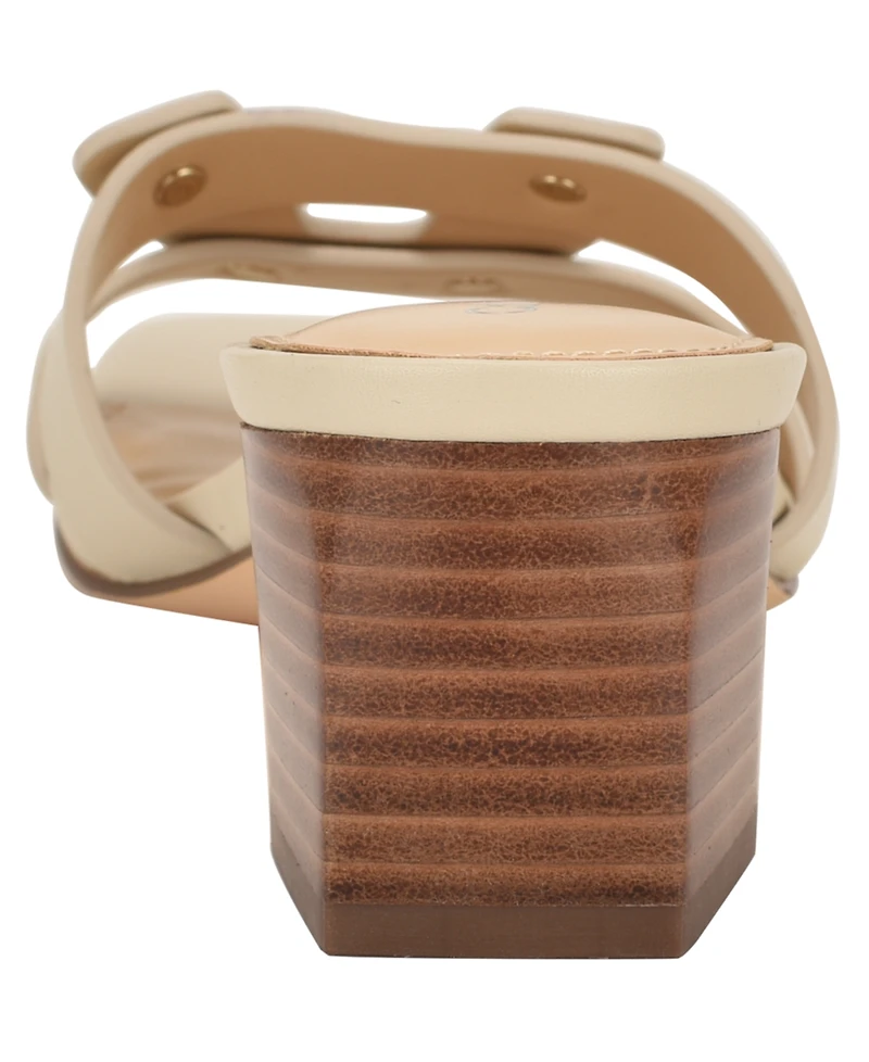 Calvin Klein Women's Andrae Slip-On Block Heel Sandals