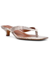 Steve Madden Tracie Kitten-Heel Thong Sandals
