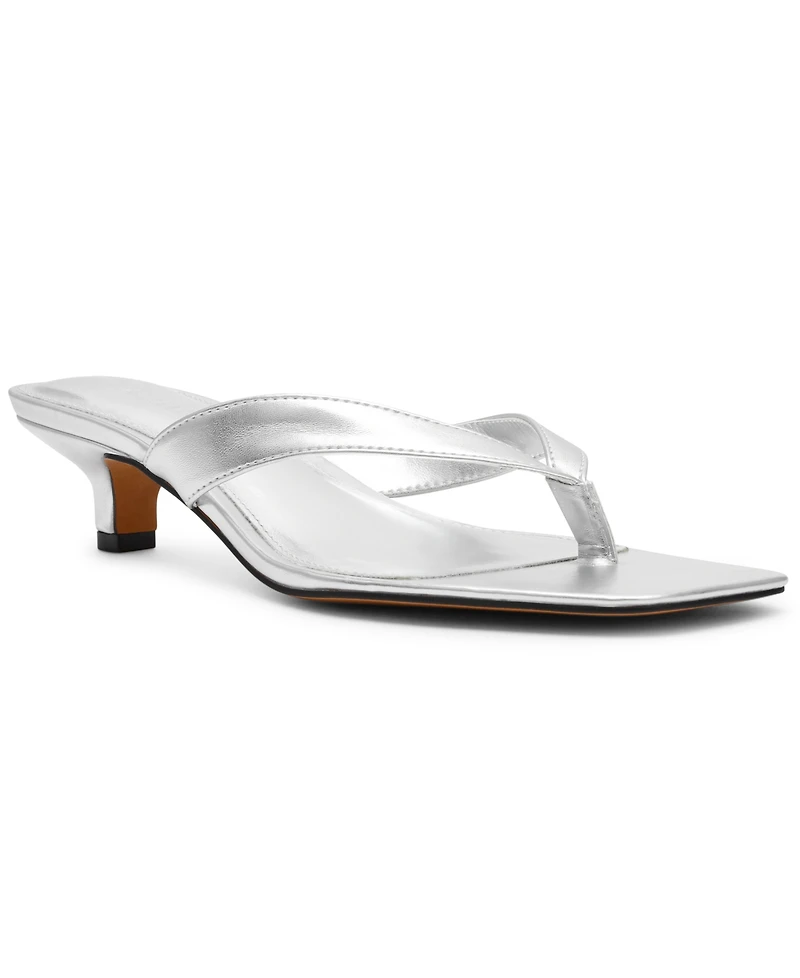 Steve Madden Tracie Kitten-Heel Thong Sandals