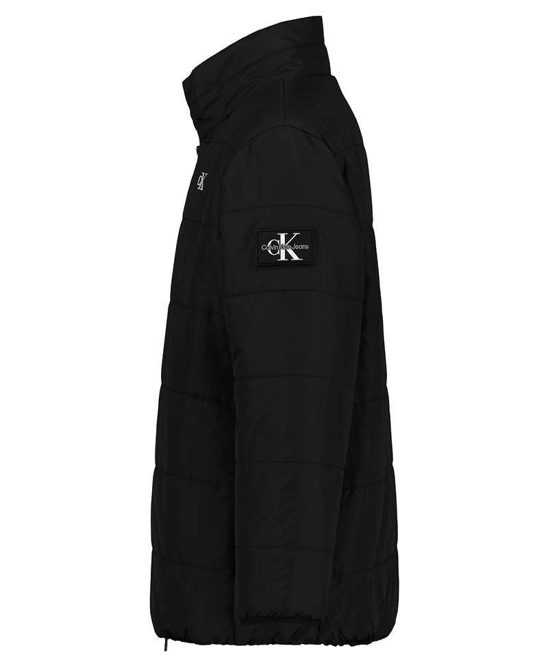 Calvin Klein Boys 8-18 Logo Patch Detail Puffer Jacket