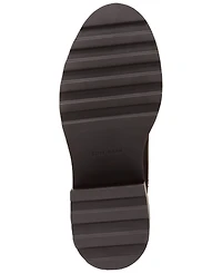 Cole Haan Women's Shibley Almond Toe Lug Buckle Booties