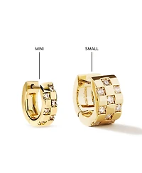 Ana Luisa Gold Huggie Earrings - Eden Mini