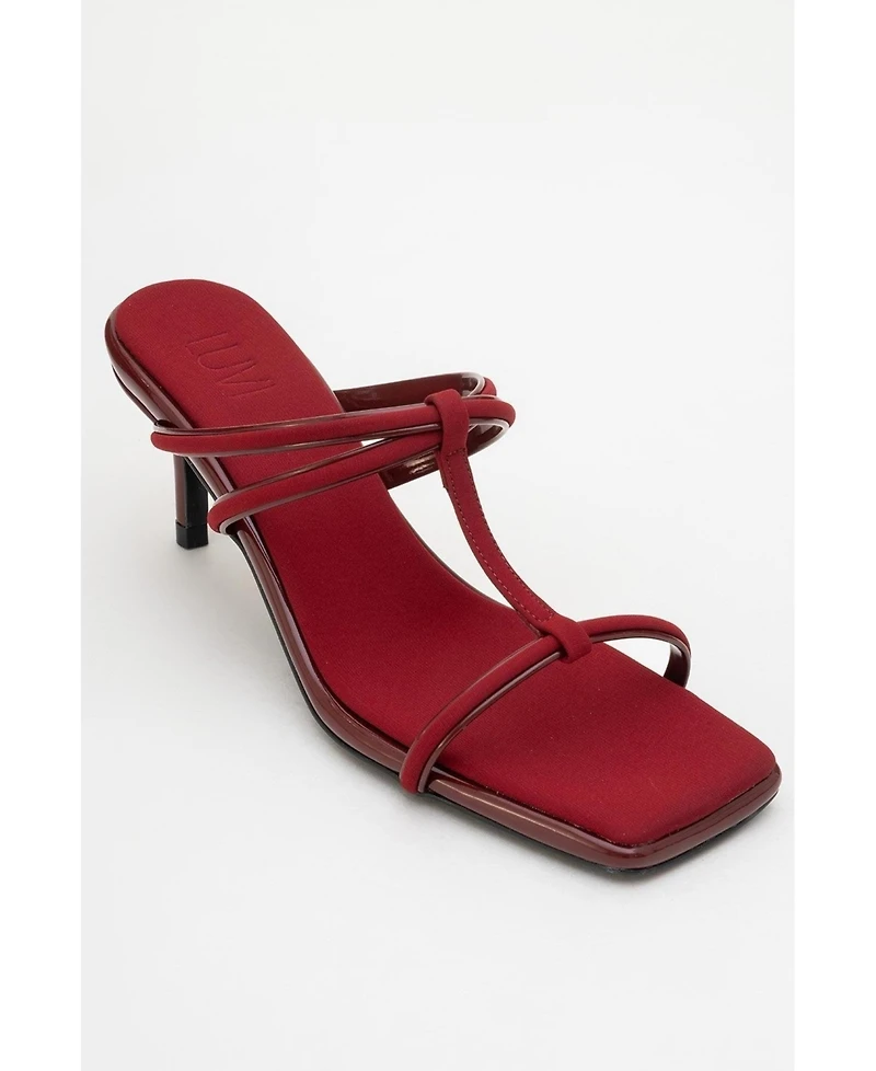 Prologue Shoes Mocha Strap Heel Sandal (Women)