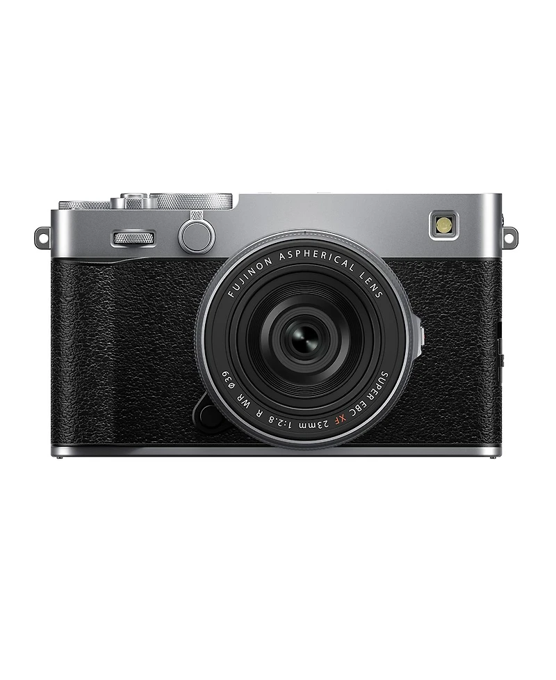 Fujifilm X-E5 Mirrorless Camera with Xf 23mm f/2.8 R Wr Lens, Silver