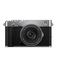 Fujifilm X-E5 Mirrorless Camera with Xf 23mm f/2.8 R Wr Lens, Silver