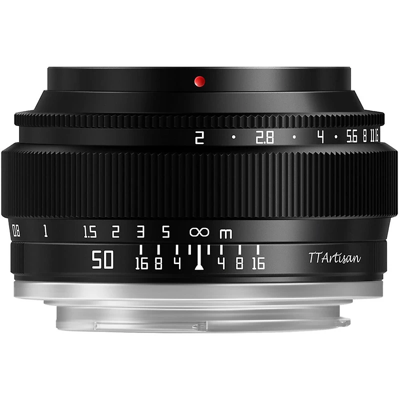 TTArtisan TTArtisan 50mm f/2 Lens for Fujifilm X, Black