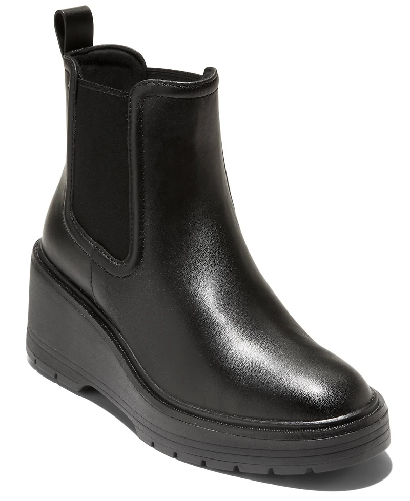 Cole Haan Women's Zerogrand Cityquest Waterproof Wedge Booties