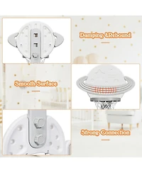 3-in-1 Adjustable Kids Basketball Hoop Set with Balls for Indoor Outdoor Play