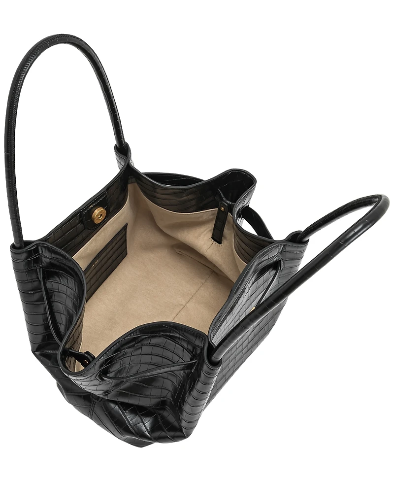 Jw Pei Hana Medium Suede Tote Bag