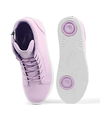 Women's Lavender Wedge Sneaker