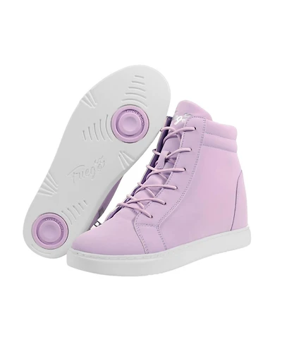 Women's Lavender Wedge Sneaker