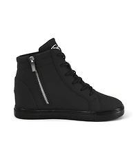 Fuego Kids All-black Wedge Sneaker