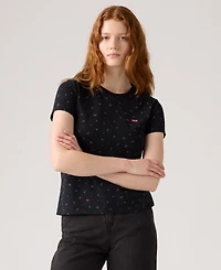 Levi's Women's The Perfect Crewneck Cotton T-Shirt