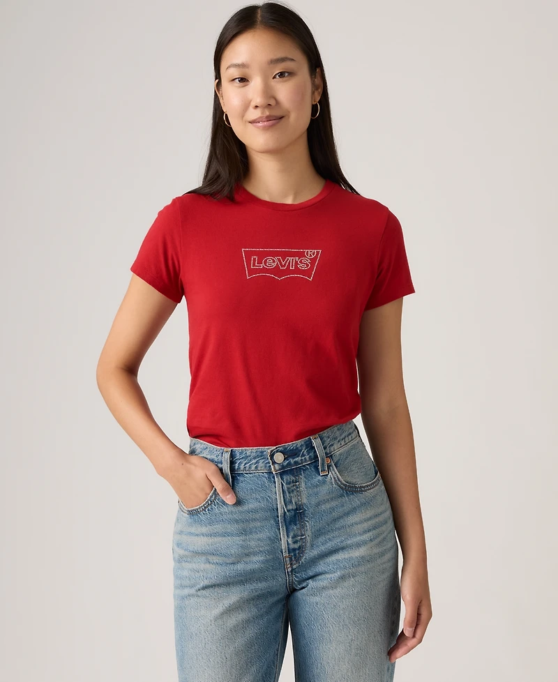 Levi's Women's Perfect Graphic Logo Cotton T-shirt
