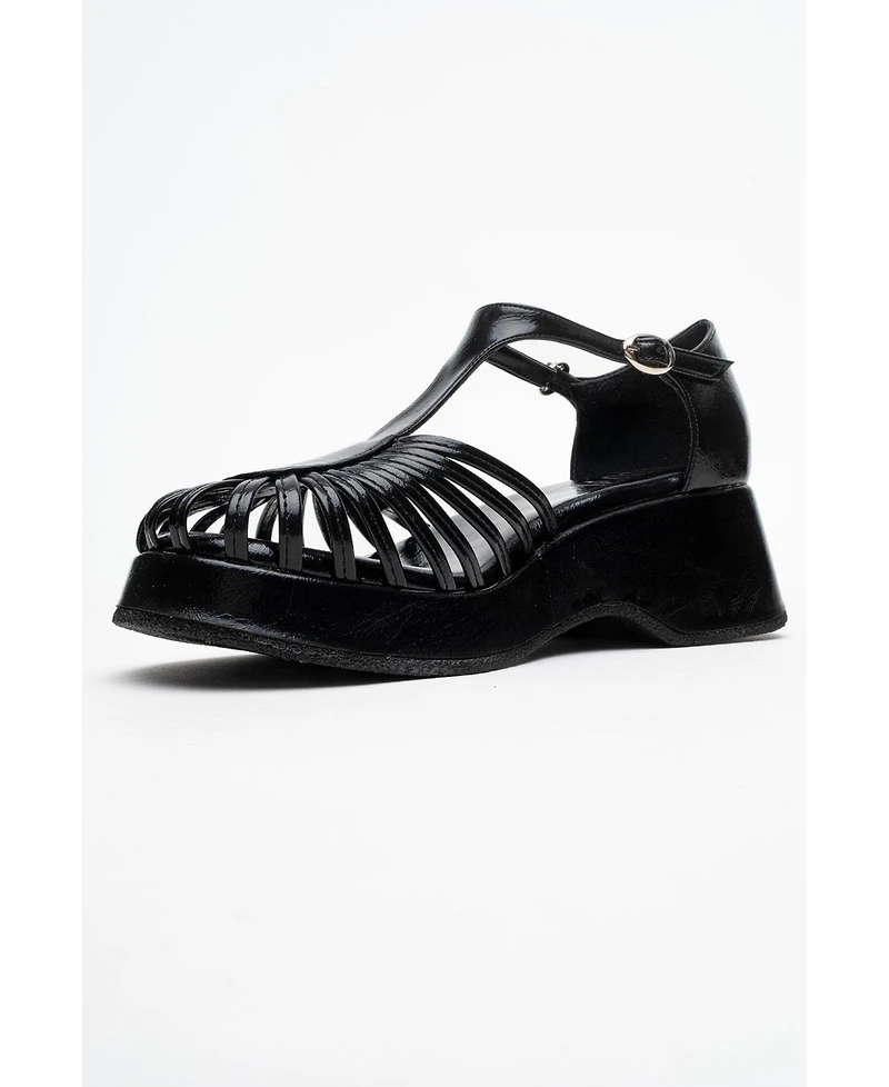 Prologue Shoes Aniel Platform Wedge Sandal (Women)