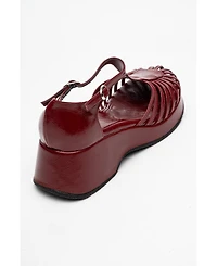 Prologue Shoes Aniel Platform Wedge Sandal (Women)