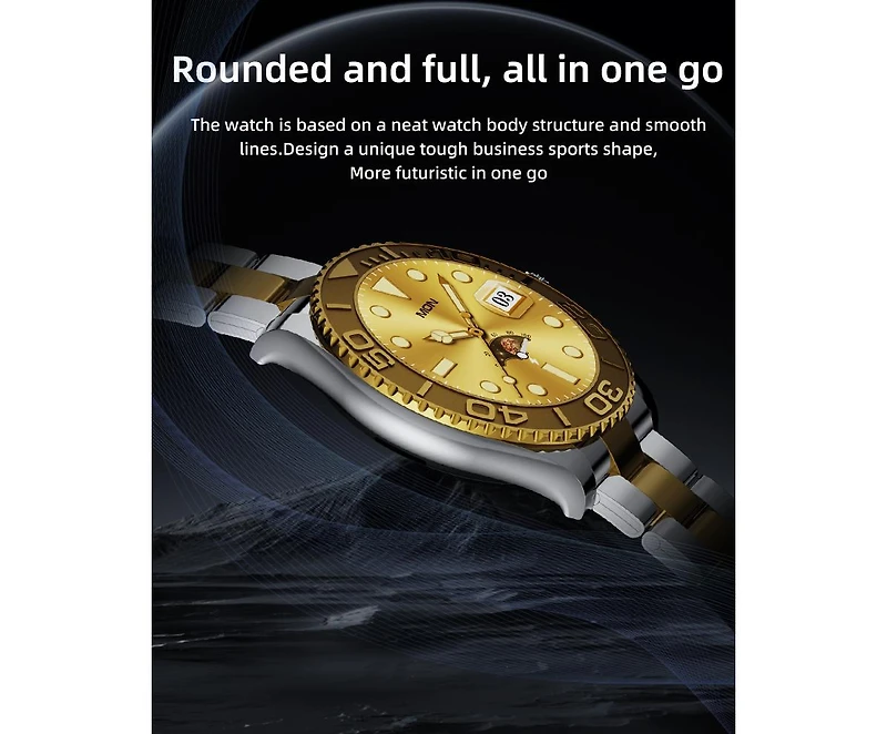 Ruxing Smart 1.32" Hd Smart Watch Multi-function With Bluetooth Calling Health Monitoring, IP67 for Women Men