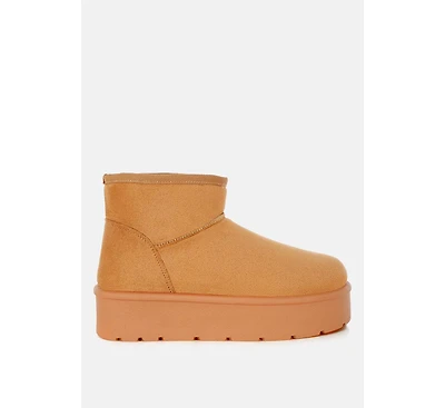 London Rag Derta Soft Microfiber Snow Boots Women