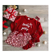 Sweet Wink Little and Big Girls Ruby Red Bedazzled Tights