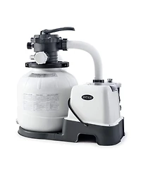 Intex 26675EG 1600 Gph Krystal Clear Pool Saltwater System and Sand Filter Pump