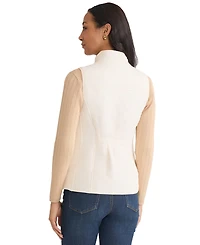 Jones New York Petite Patch Pocket Vest