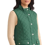 Jones New York Petite Patch Pocket Vest