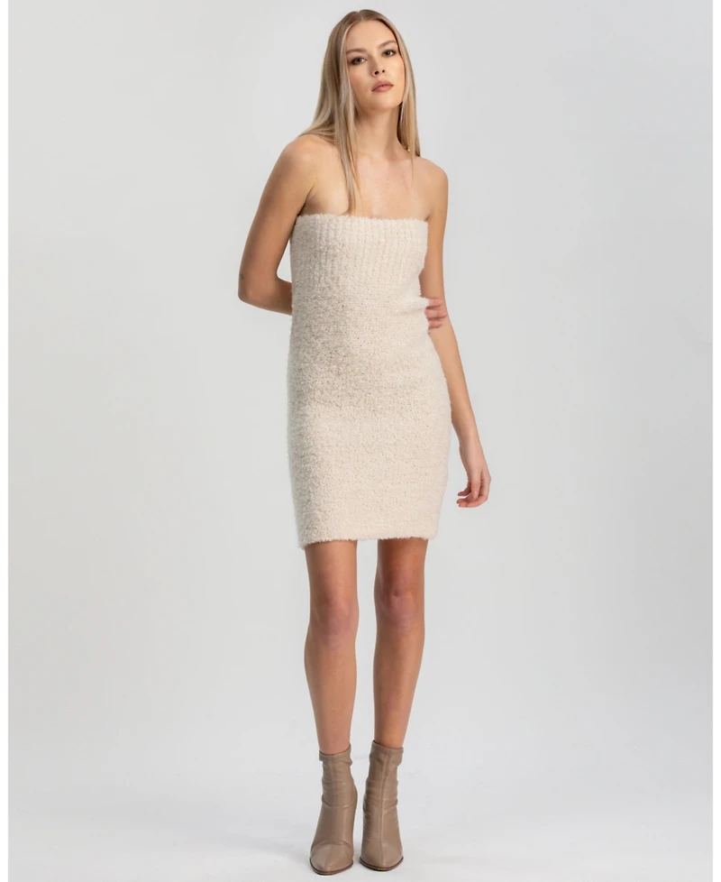 Pietro Brunelli Milano Women's Strapless Verbier Mini Dress