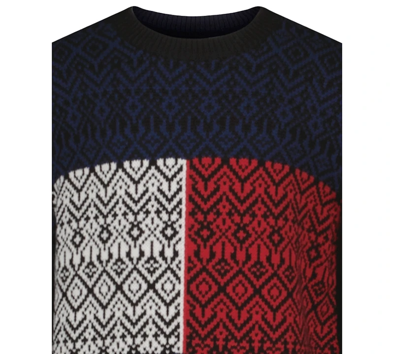 Tommy Hilfiger Boys 2T-7 Crewneck Cable Knit Sweater