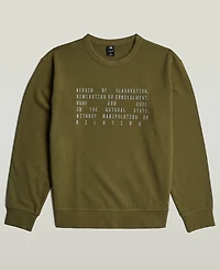 G-Star Raw Men's Graphic Printed Oversized T-Shirt
