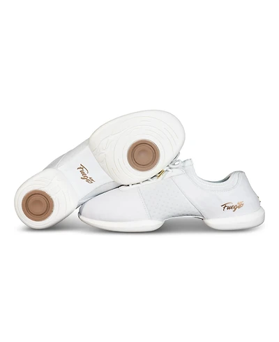 Little Kids' White Split-sole Sneaker