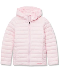 Lands' End Girls FeatherFree Insulated Hooded Packable Jacket