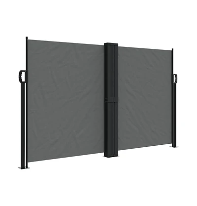 Retractable Side Awning Anthracite
