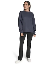 Calvin Klein Women's Performance Crew Neck Oversized Sweatshirt