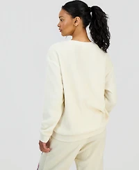 Love Tribe Women's Hello Kitty Graphic Print Fleece Sweatshirt