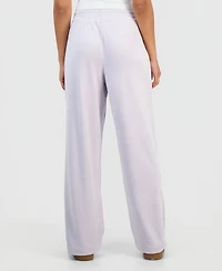 Grayson Threads, The Label Juniors' Hello Kitty Velour Wide-Leg Pants