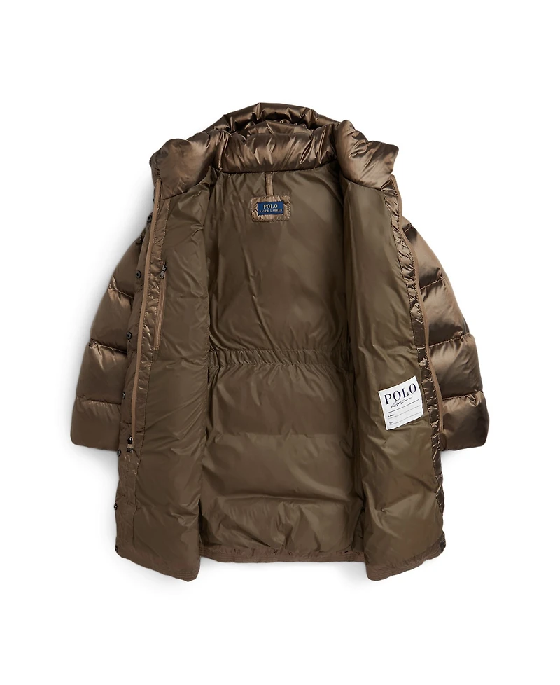 Polo Ralph Lauren Girls 7-16 Metallic Long Sleeves Outerwear Coat