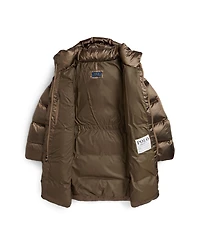 Polo Ralph Lauren Girls 7-16 Metallic Long Sleeves Outerwear Coat