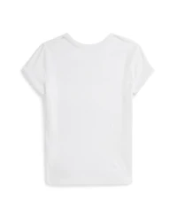 Polo Ralph Lauren Girls 7-16 Short Sleeve Logo T-Shirt