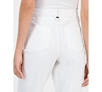 Nautica Jeans Women's Mid Rise Straight-Leg Ankle