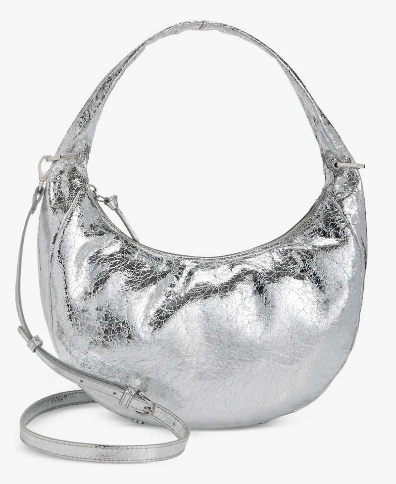 On 34th Harlowwe Small Pebbled Hobo Bag, Exclusively at Macy's