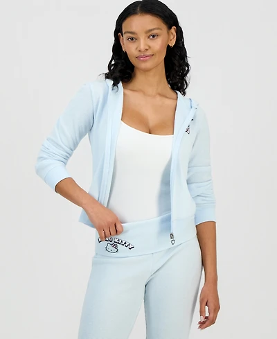 Grayson Threads, The Label Juniors' Hello Kitty Thermal Hoodie