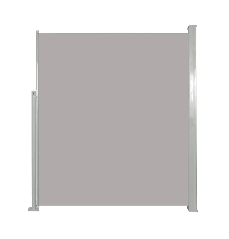 Side Awning Grey 100% polyester fabric with Pu coating