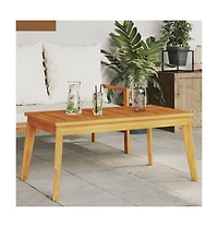 Dining Table Natural Acacia Solid Acacia wood Medium Durable