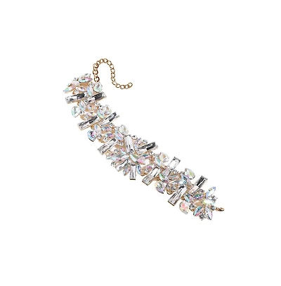 Sohi Chunky Crystal Choker Necklace