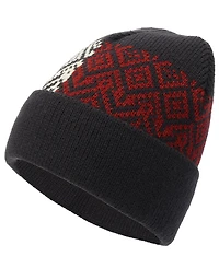 Tommy Hilfiger Men's Bird's Eye Fair Isle Cuff Hat