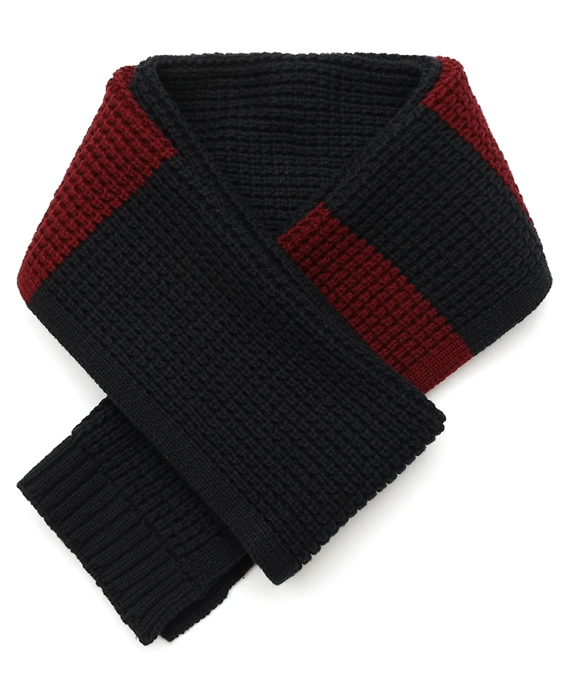 Tommy Hilfiger Men's Waffle Stripe Scarf
