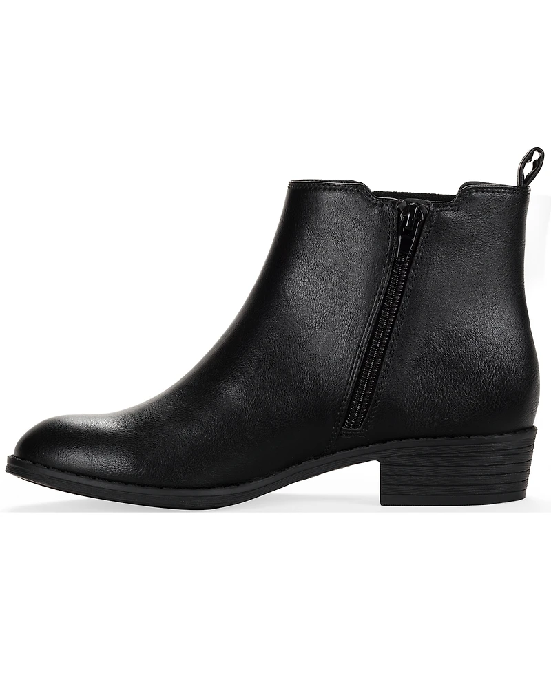 Style & Co Women's Charlyy Gore Block Heel Booties, Macy's Exclusive